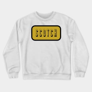 Scotch Patch Crewneck Sweatshirt